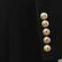 Long Sleeve Coat Dress Black