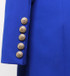 Long Sleeve Coat Dress Blue