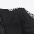 Long Sleeve Crystal Detail Suit Black