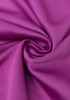 Bardot Feather Draped Silk Dress Hot Pink