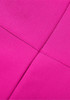 One Shoulder Bardot Midi Dress Hot Pink