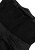 Strapless Corset Draped Maxi Dress Black