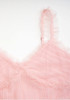 Ruffle Detail A Line Maxi Dress Pink