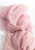 Draped Bustier A Line Dress Pink