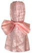 Sequin Bow Detail Dress Pink