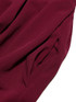 Strapless Bustier A Line Midi Dress Burgundy