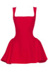 A Line Dress Red
