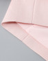Long Sleeve Feather Two Piece Dress Pink