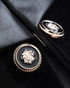 Long Sleeve Velvet Blazer Black