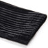 Long Sleeve Ribbed Maxi Velvet Dress Black