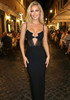 Mesh Insert Maxi Dress Black