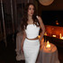 Ruched Lace Corset Two Piece Maxi Dress White
