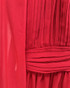 Cape Maxi Dress Red
