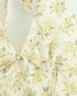 Halter Floral Skater Dress Yellow