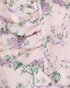 Short Sleeve Floral Corset A Line Midi Dress Pink