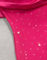 Draped Bardot Crystal Pearl Floral Maxi Dress Hot Pink