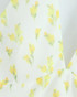 Halter Floral A Line Dress Yellow