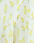 Halter Floral A Line Dress Yellow