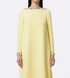 Long Sleeve Crystal Detail Maxi Dress Yellow