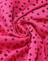 Halter Crystal Ruched Maxi Dress Hot Pink