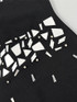 Crystal Mirrored Dress Black