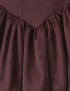 Halter Corset Puff Dress Brown