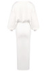 Long Sleeve Maxi Dress White