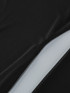 Long Sleeve Shirt Midi Dress Black White