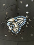 Sequin Butterfly Dress Black