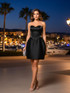 Strapless Bell Shaped Dress Black