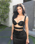 Crystal Cut Out Bustier Maxi Dress Black