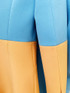 Colorblock Suit Blue Orange