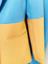 Colorblock Suit Blue Orange