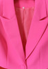 Colorblock Suit Hot Pink Red