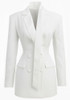 Blazer Dress White