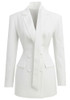 Blazer Dress White