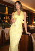 Halter Bow Detail Maxi Dress Yellow