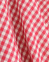 Halter Gingham Skater Dress Red