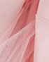 Bardot Bow Detail Lace A Line Dress Pink