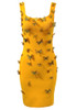 Buttlerfly Detail Dress Amber