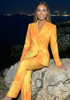 Long Sleeve Suit Orange