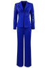 Crystal Detail Suit Blue