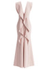 Ruffle Detail Maxi Dress Pink