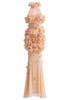 Petal Detail Maxi Dress Salmon Pink