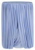 Draped Bardot Dress Blue