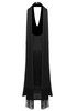 Halter Tassel Maxi Dress Black