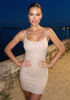 Embellished Dress Nude