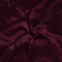 Puff Bardot Satin Dress Burgundy