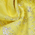 Ruffle One Sleeve Corset Dress Yellow