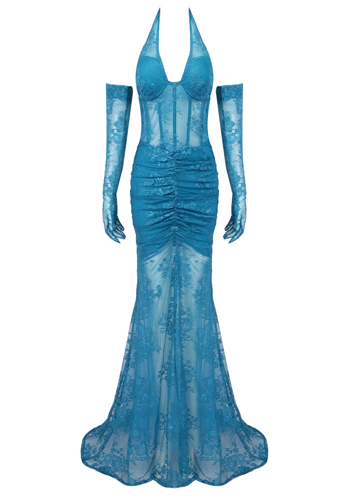 Lace Heavy Industry Maxi Dress